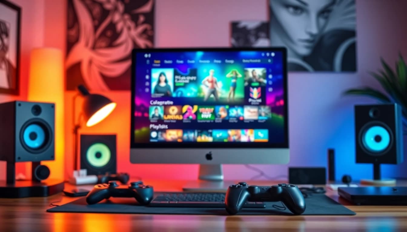 Engaging online gaming interface featuring 399W platform's vibrant designs and sound experiences.
