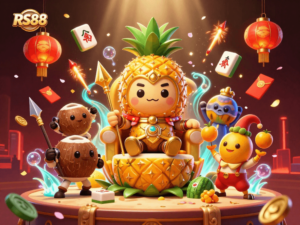 Experience thrilling gameplay at RS88 with a vibrant 3D casino scene filled with action and entertainment.