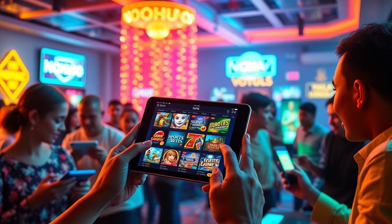 Experience NOHU90: Innovative gaming platform offering exciting slots and live casino games.