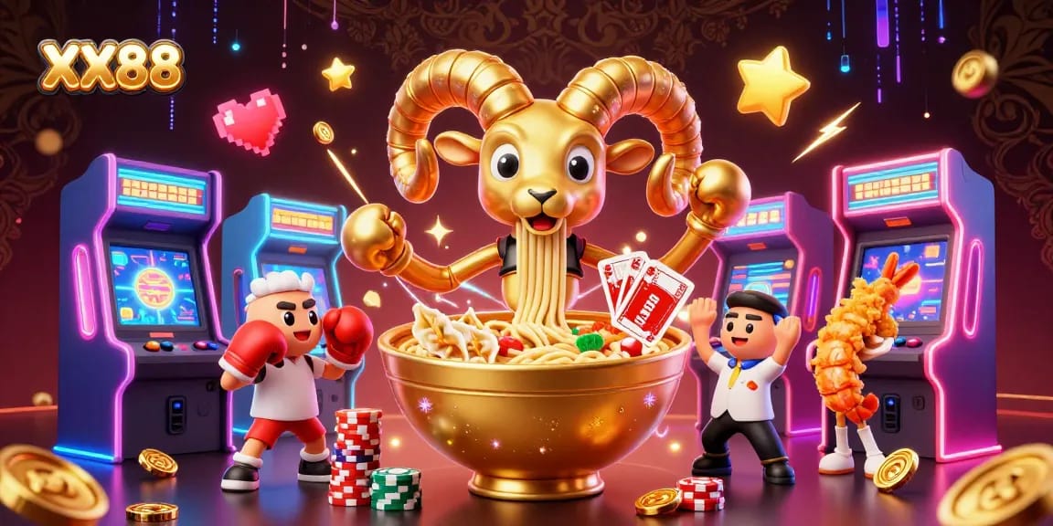 Experience thrilling gameplay at XX88 with vibrant characters and casino excitement.