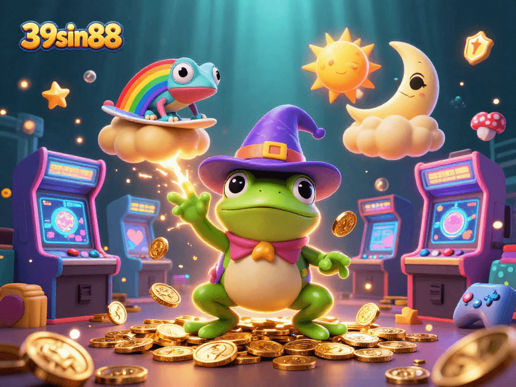 Experience thrilling gaming adventures at 39sin88 with a vibrant golden coins storm.