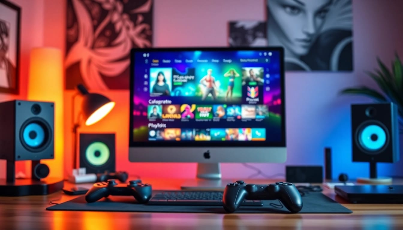 Engaging online gaming interface featuring 399W platform's vibrant designs and sound experiences.