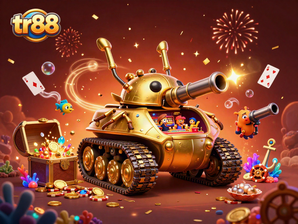 Experience tr88 with a thrilling 3D portrayal of a golden beetle casino adventure.