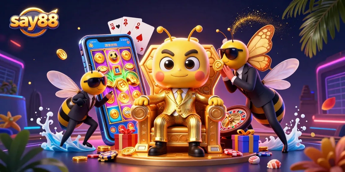 Experience the thrill of say88 with engaging slot games and vibrant casino elements.
