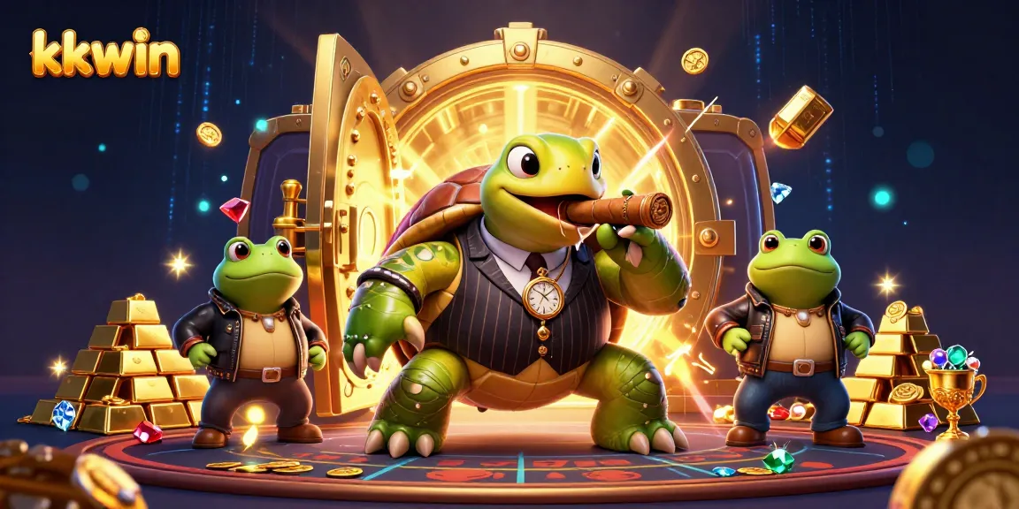 Engage with kkwin's thrilling online casino gaming atmosphere featuring iconic characters and opulent visuals.