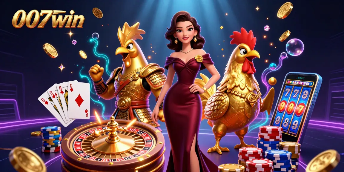 Experience excitement with 007win as glamorous characters engage in thrilling casino action.