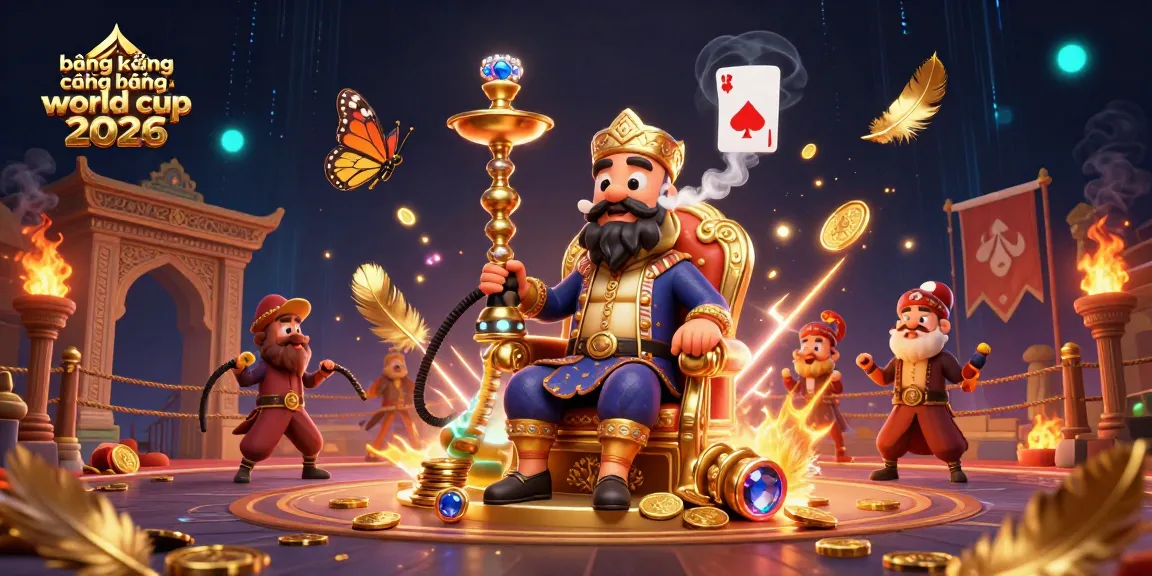 Experience the thrilling bảng xếp hạng world cup 2026 with glamorized gambling elements in a vibrant scene.