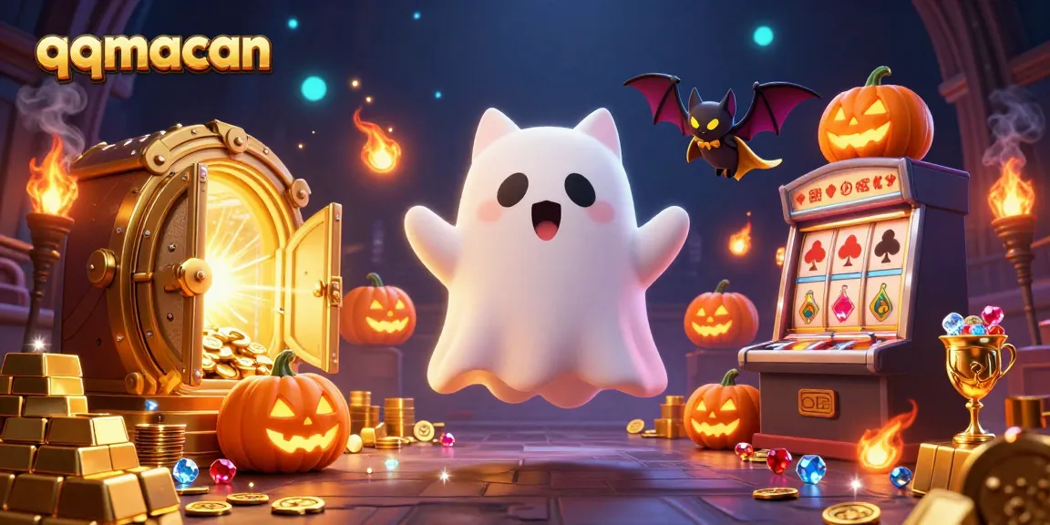 Engage in thrilling gameplay at qqmacan with a vibrant haunted casino world filled with excitement.