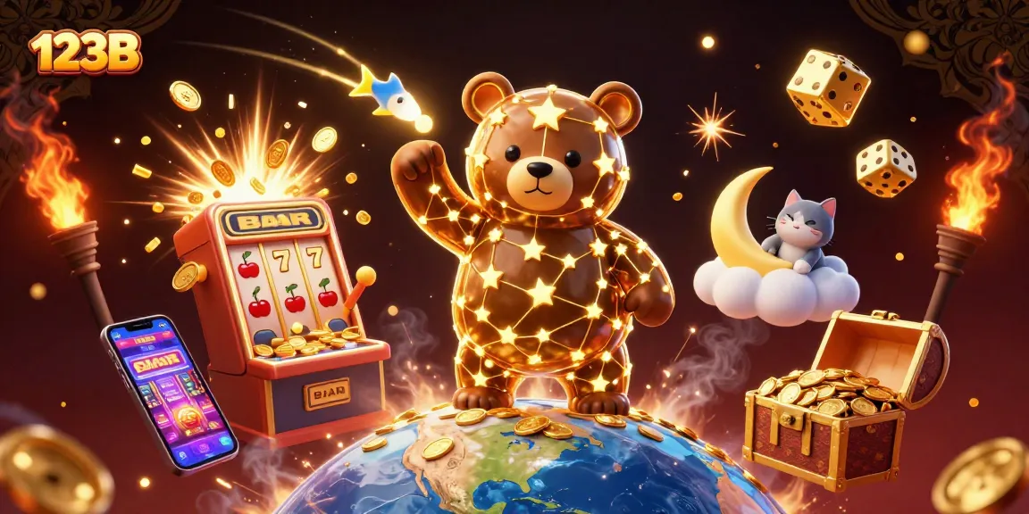 Experience the enchanting world of 123B with constellation bears and jackpot-filled slots!