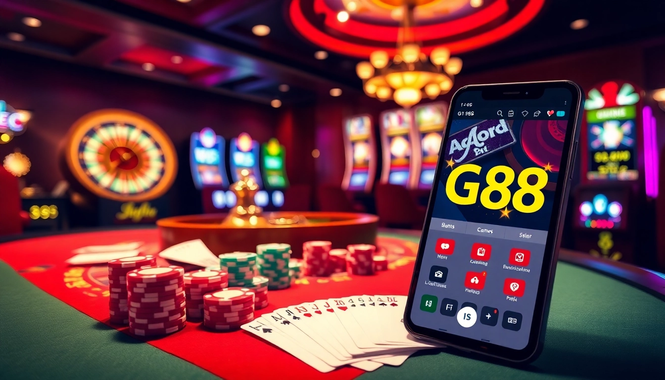 Experience immersive gaming at GK 88 with vibrant tables, exciting slot machines, and professional casino ambiance.