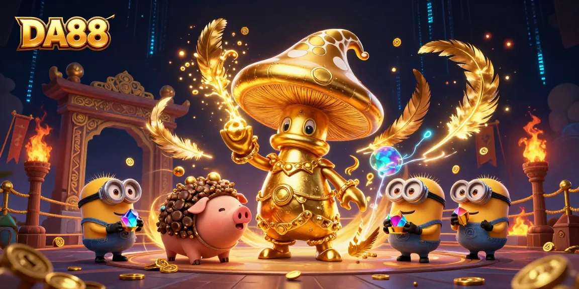Experience thrilling wins at DA88 with a magical scene of fortune in a vibrant casino