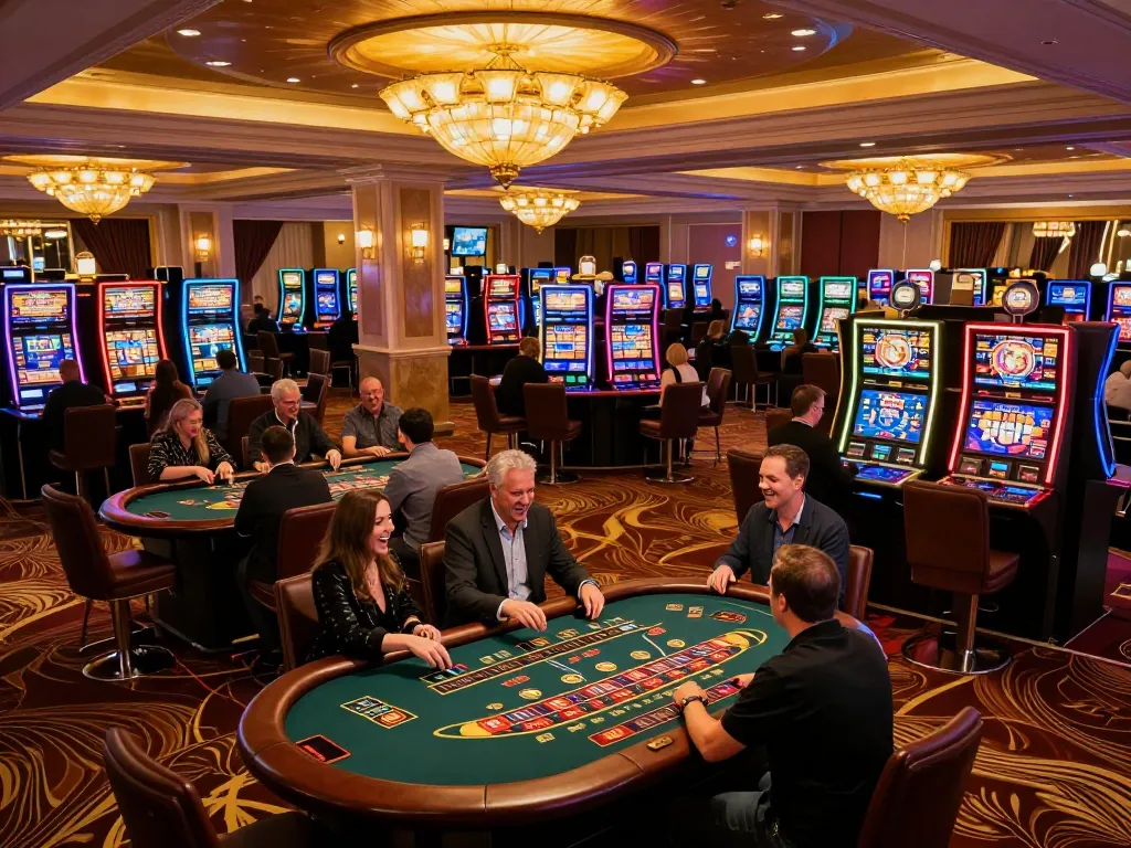 Engaged players enjoying the dynamic environments at ta88ai.com casino.