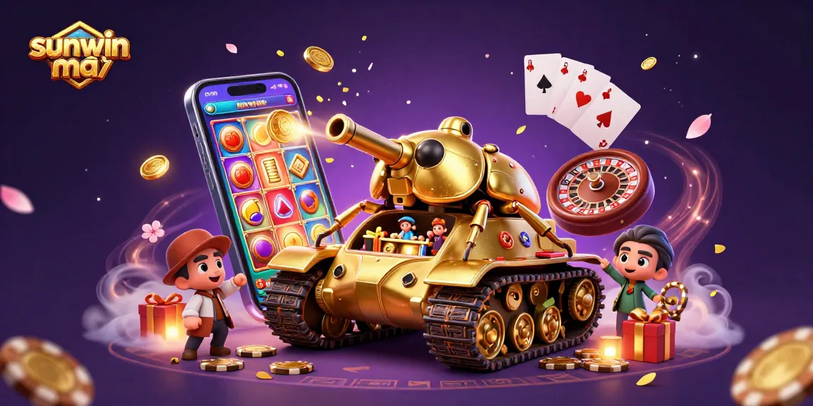 Experience thrilling wins at sunwin mới with a vibrant casino scene of games and rewards.