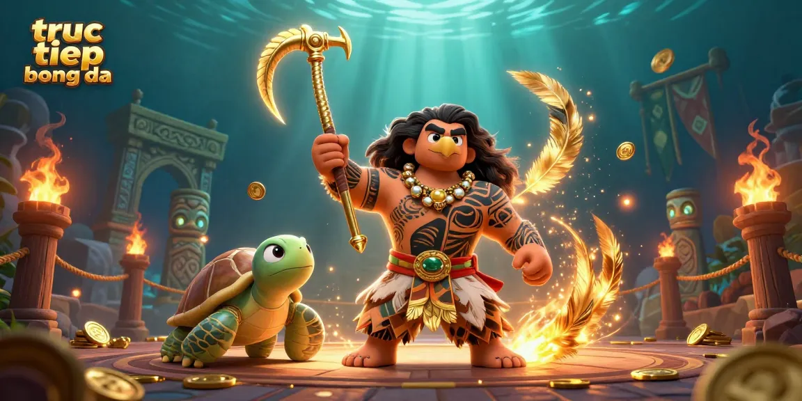 Experience the excitement of truc tiep bong da with exhilarating visuals featuring vibrant characters and rich casino elements.