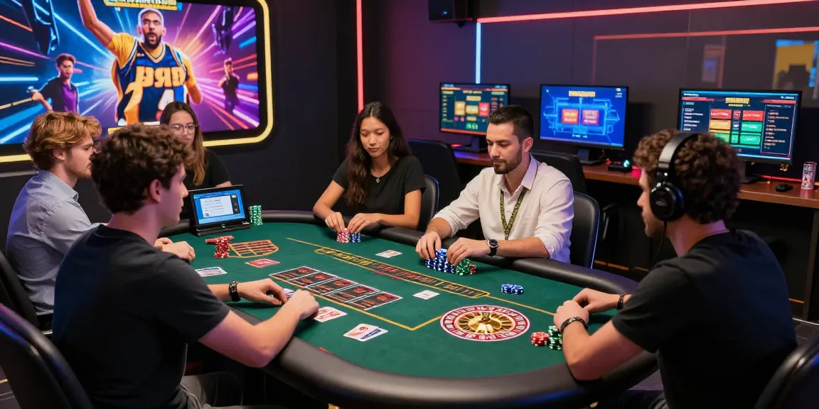 hm88 players engaged in live casino excitement with 3D graphics and a modern ambiance