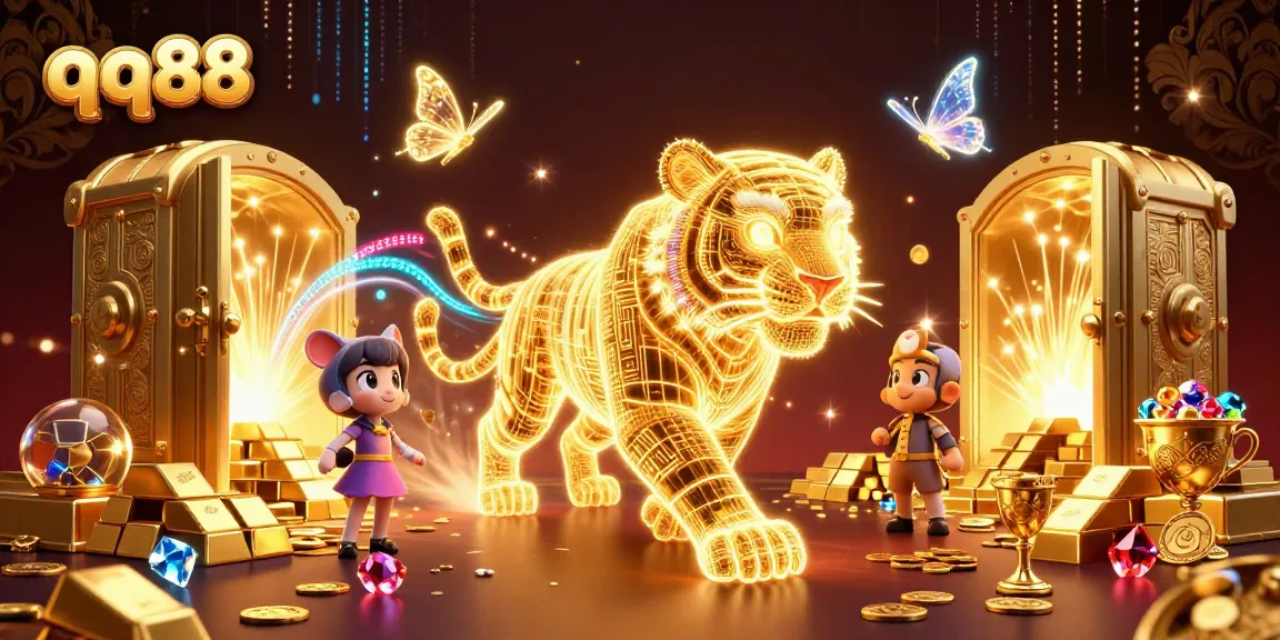 Engage in thrilling slots and jackpots at qq88 with vibrant 3D energy.