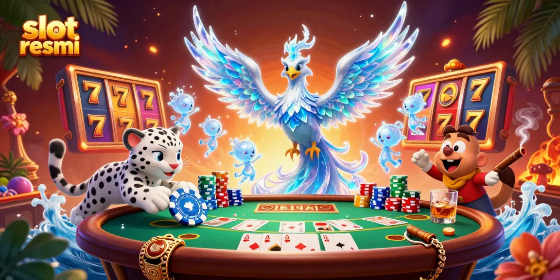 Experience excitement with slot resmi featuring dynamic jackpot reels and vibrant casino elements.