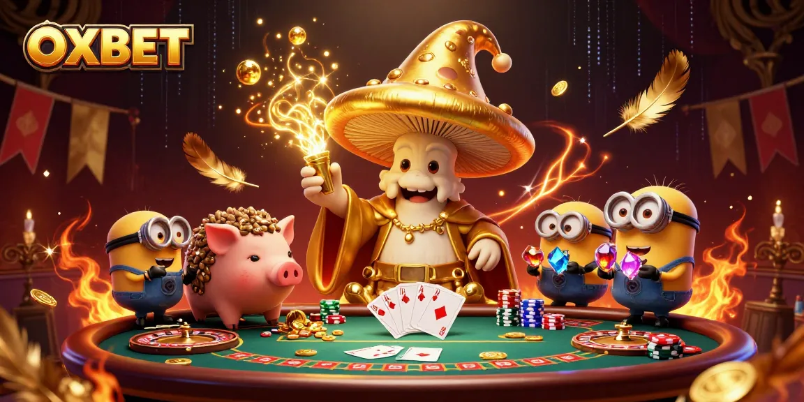 Experience thrilling gameplay at OXBET, where magic and treasure meet at lavish casino tables.