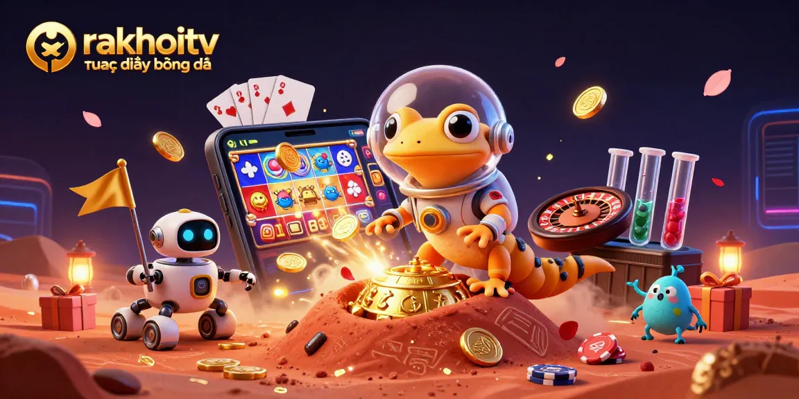 Experience rakhoitv trực tiếp bóng đá with vibrant 3D casino characters and dynamic game elements.