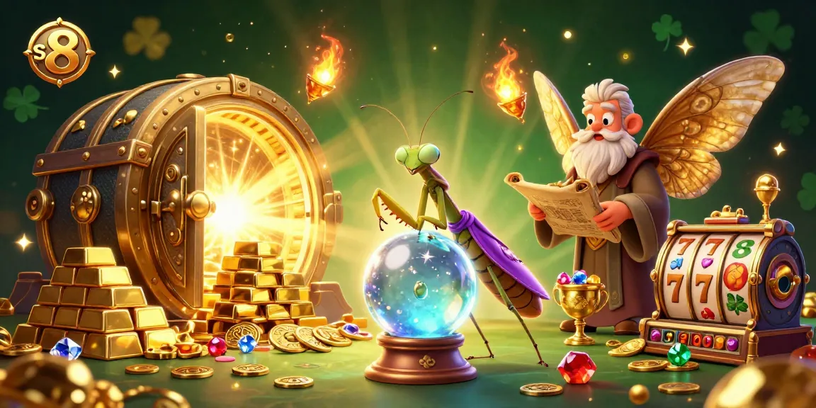 Engage with s 8's thrilling slots featuring a mystical fortune teller and golden treasures.