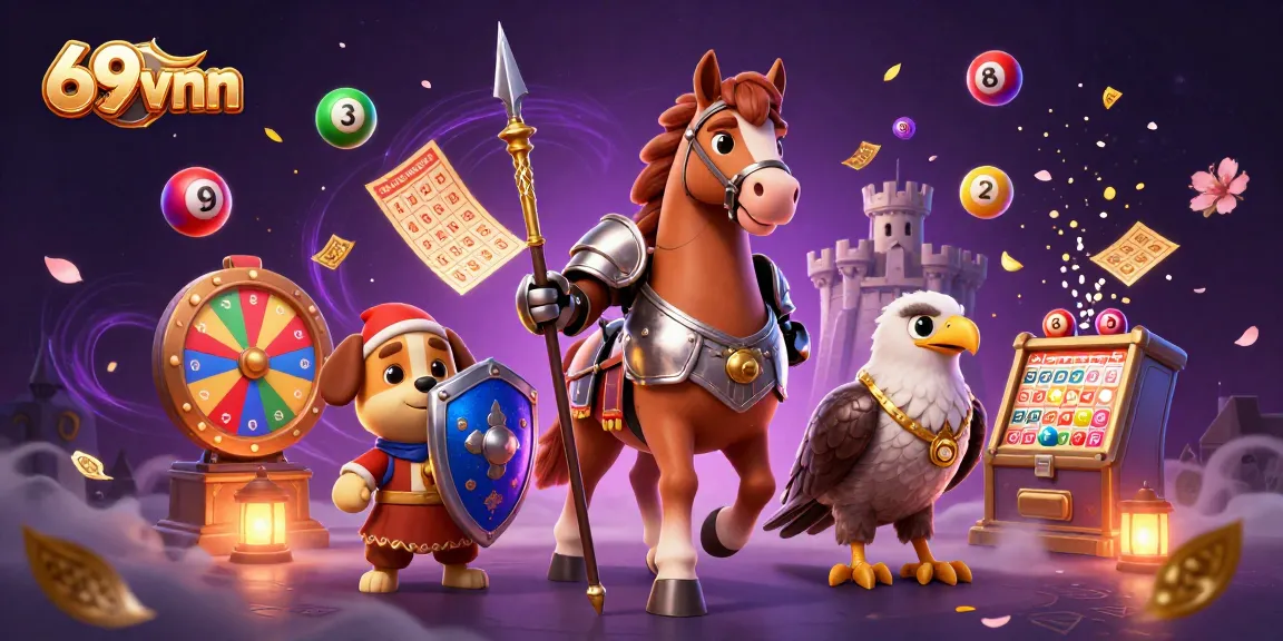 Engage with 69vnn in an exciting online casino scene filled with dynamic lottery action and vibrant visuals.