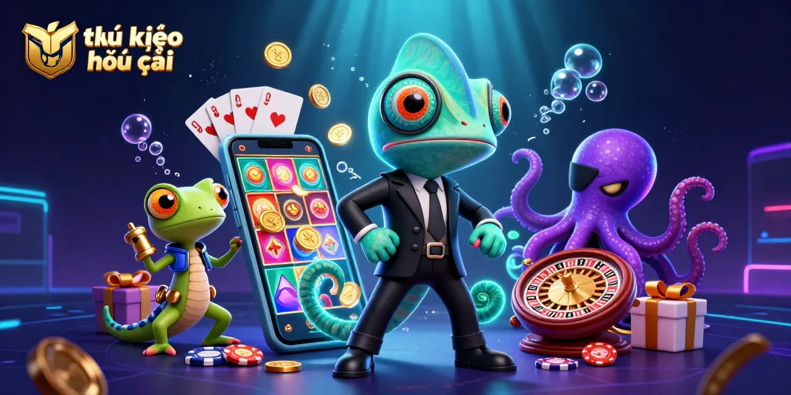 Discover winning strategies with tỷ lệ kèo nhà cái in a vibrant 3D casino-themed illustration.