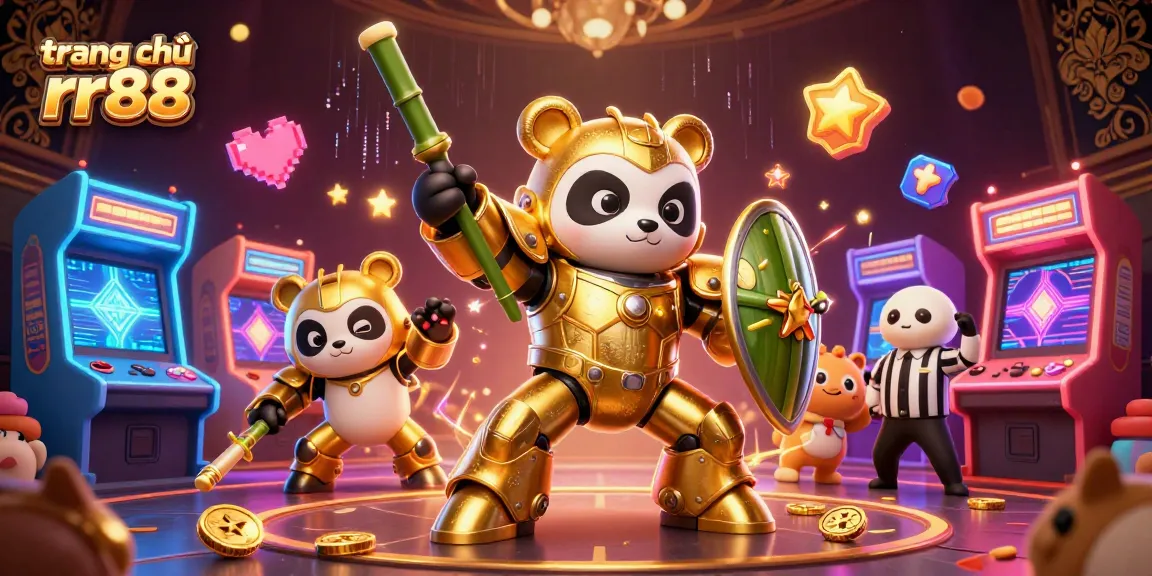 Experience the thrilling excitement of trang chủ rr88 with dynamic characters in a vibrant casino setting.