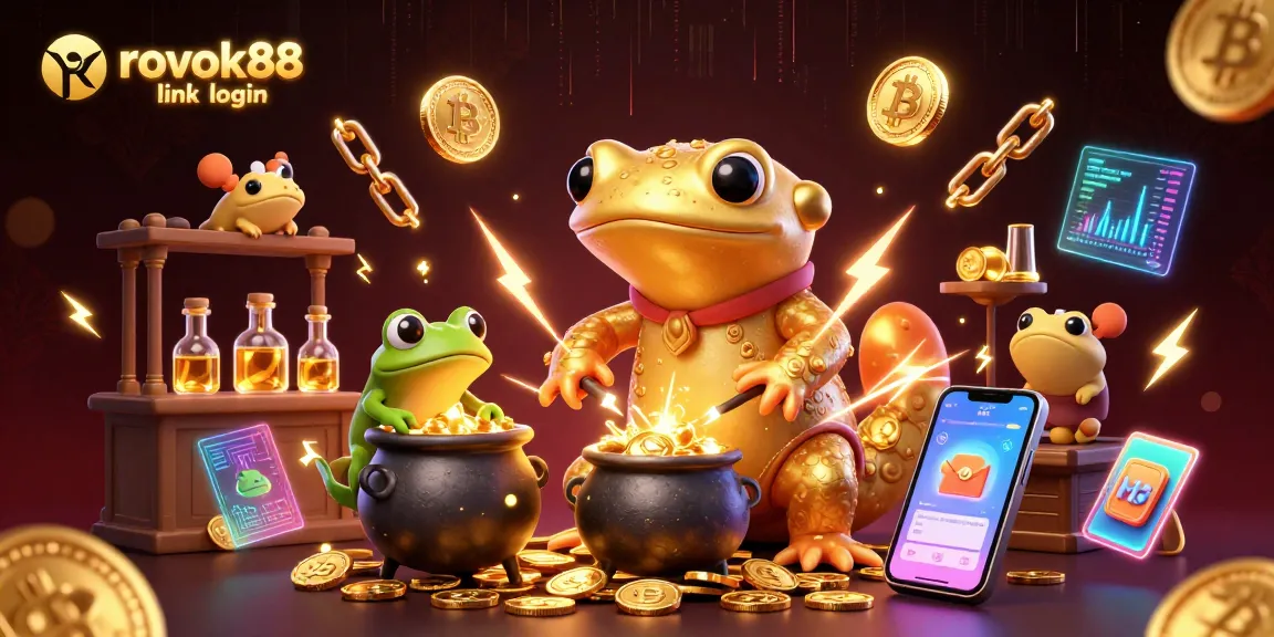 Experience rokok88 link login for gaming strategies with a vibrant 3D casino illustration.