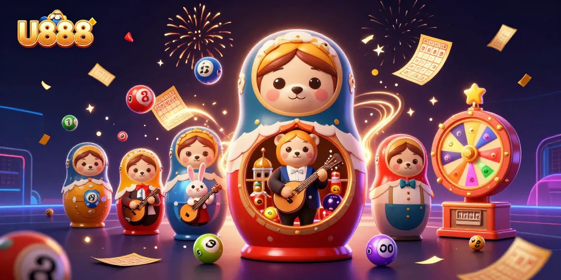 Experience the thrill of U888 with captivating gaming elements and festive visuals.