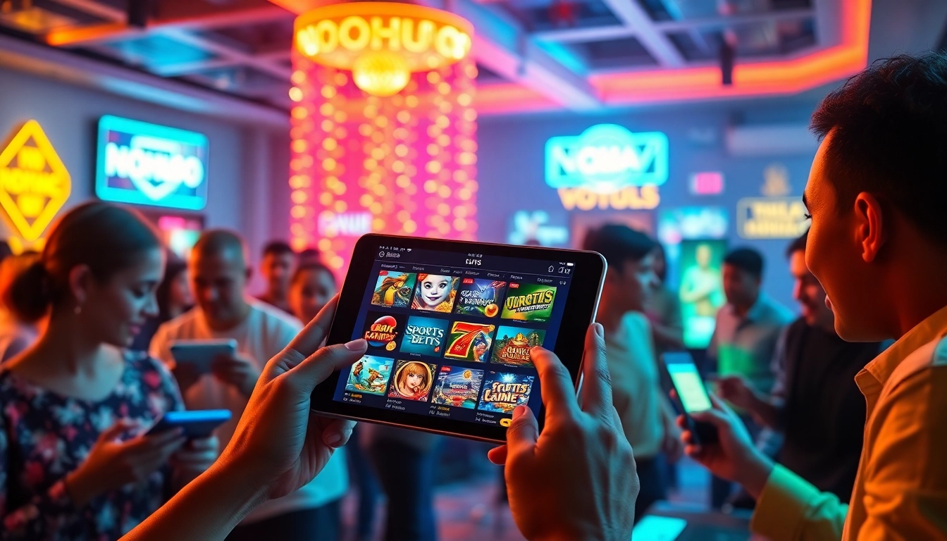Experience NOHU90: Innovative gaming platform offering exciting slots and live casino games.