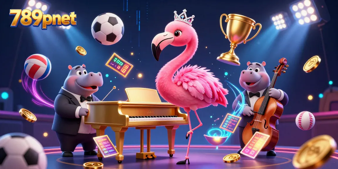 Engage with 789pnet visuals depicting vibrant casino scenes filled with dynamic sports elements.