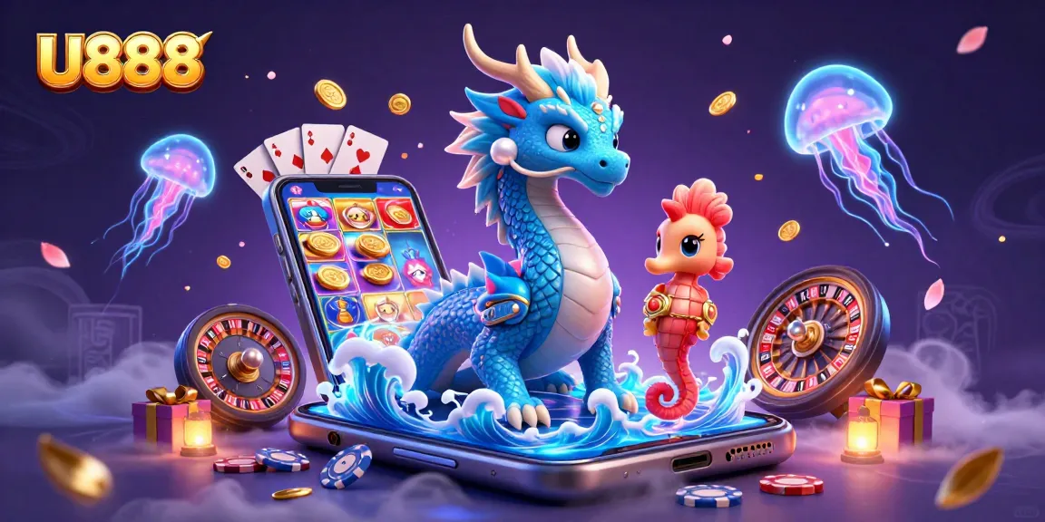 Engage in exhilarating gaming experiences at U888's vibrant online casino.