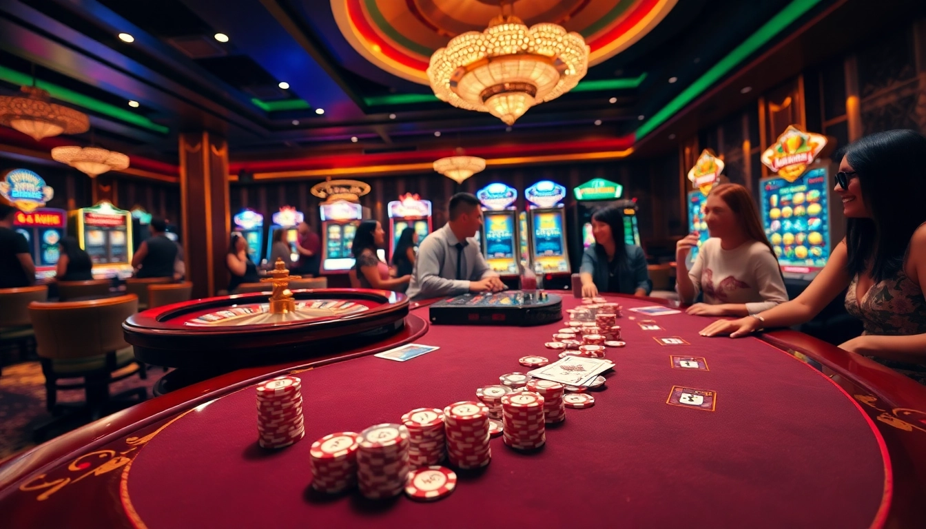 Experience the excitement of 399W with engaging casino tables and vibrant gameplay atmosphere.