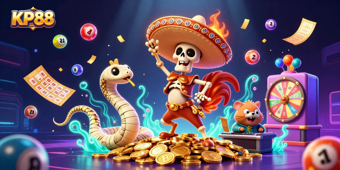 Engage in thrilling games on KP88 with exciting characters, colorful elements, and action-packed fun!