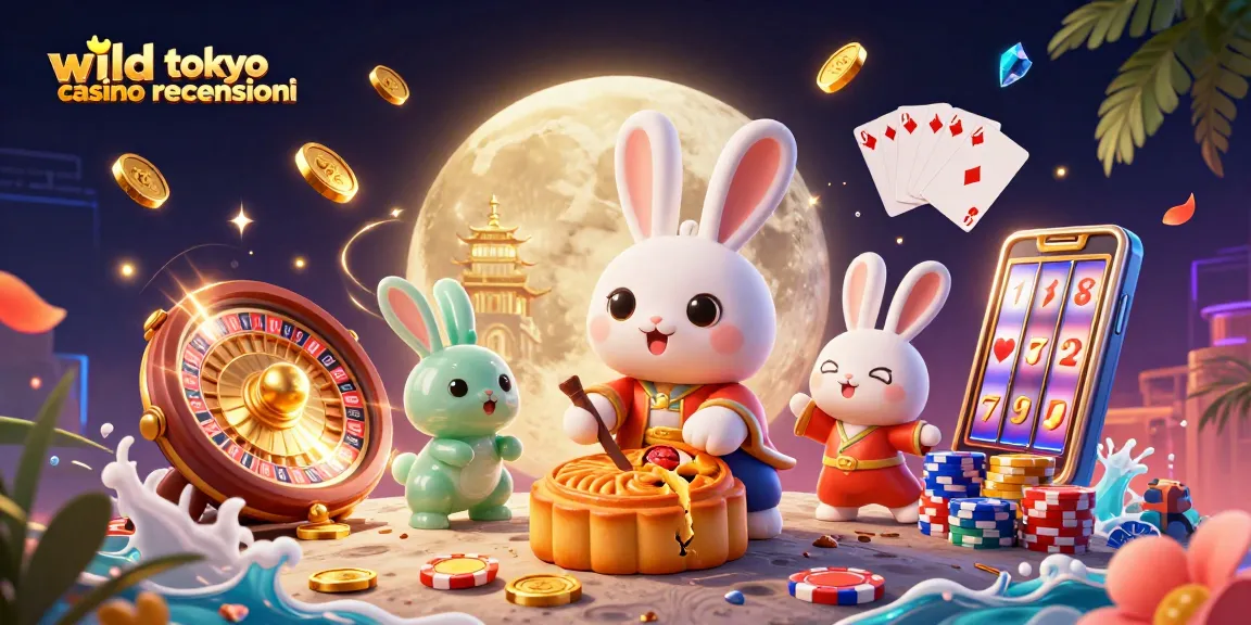 Scopri le recensioni di Wild Tokyo casino mentre il coniglio lunare gioca con le fiches nelle sue avventure.