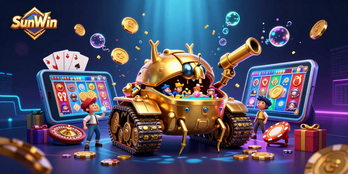 Spin winning slots at SunWin's vibrant interactive casino experience.