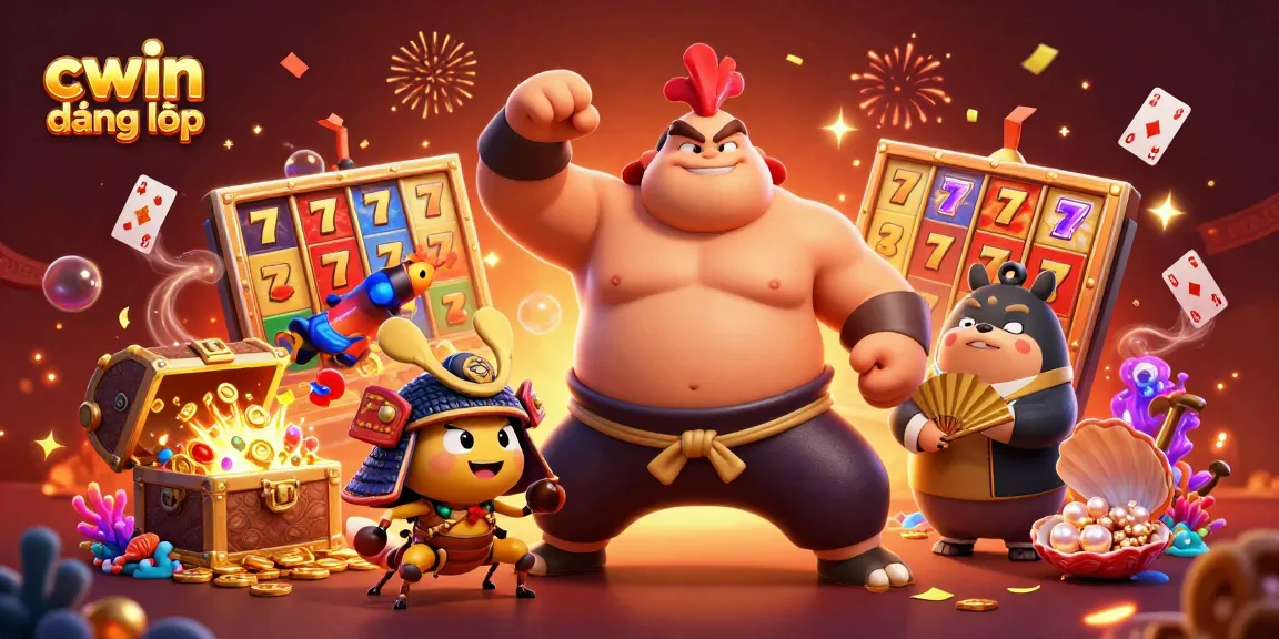 Cwin đăng nhập: Participate in exhilarating casino action with a powerful sumo rooster and samurai cricket.