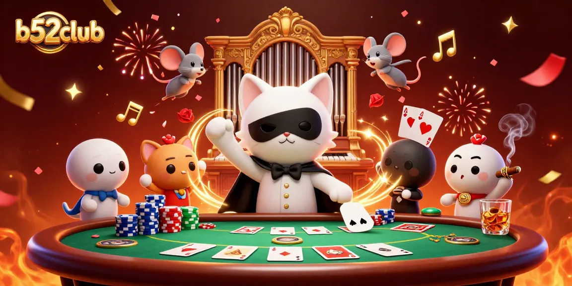 B52club elevates your gaming with astonishing poker excitement and a vibrant casino atmosphere.