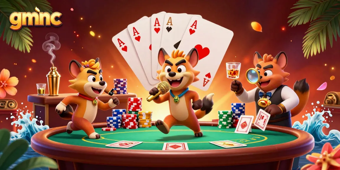 Experience the thrilling atmosphere of gmnc with hyenas entertaining at a vibrant casino club.