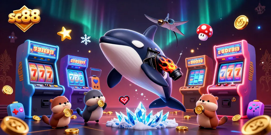 Engage with thrilling action at sc88 with vibrant characters collecting coins amidst dynamic casino elements.