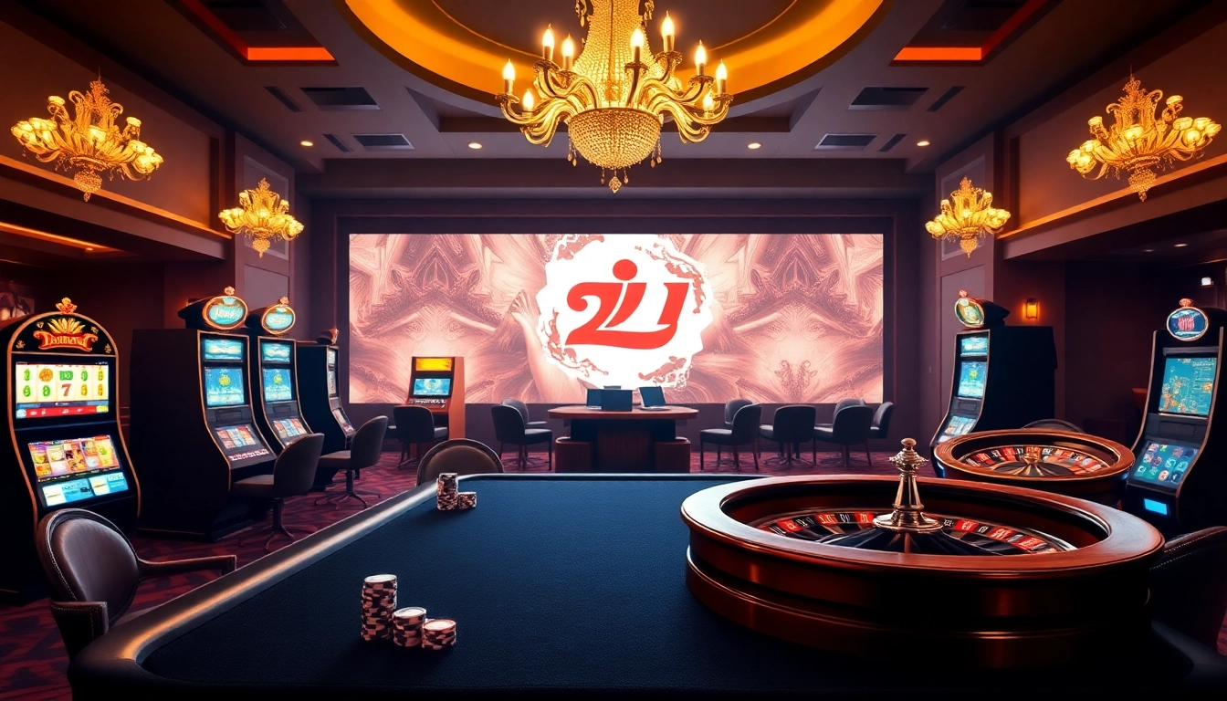 Experience thrilling gameplay at Dominoqiu with engaging poker and slot games in a luxurious casino atmosphere.