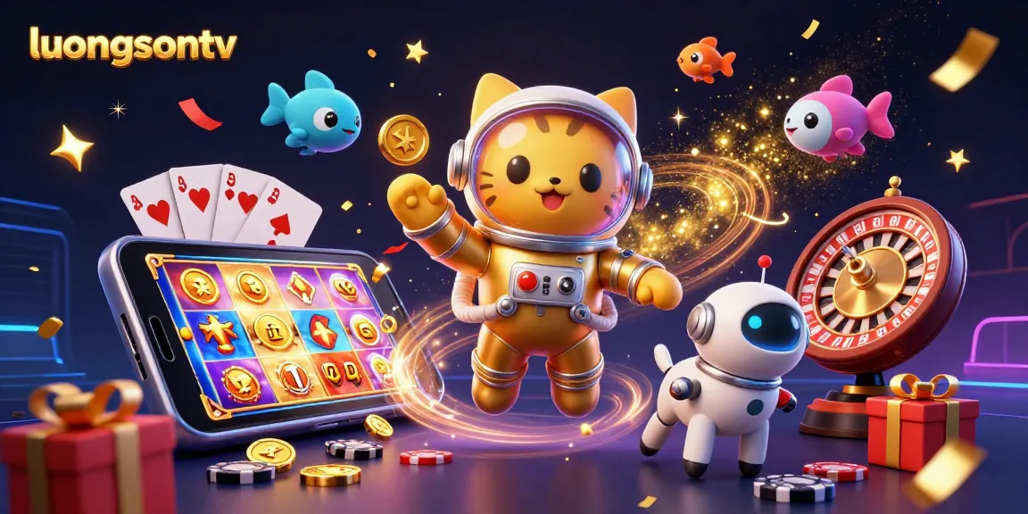 Experience exhilarating gaming action with luongsontv's vibrant casino universe full of thrilling slots!