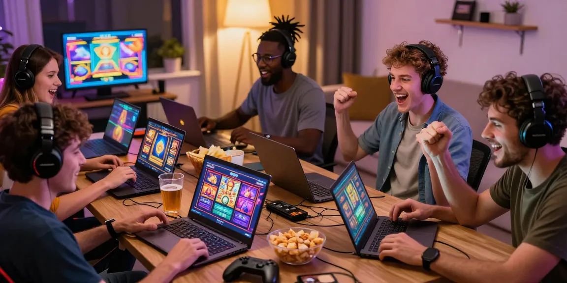 Pengalaman bermain rajaslot yang seru dengan pemain menikmati berbagai game slot di rumah.