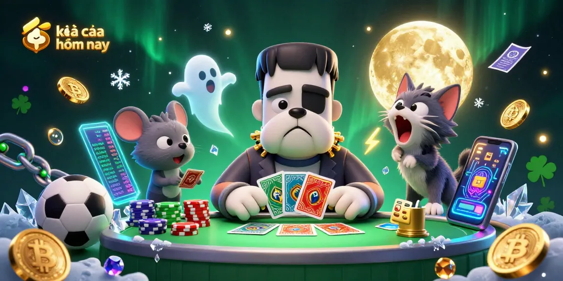 Engage with kèo nhà cái hôm nay through a vibrant sports betting 3D scene featuring lively characters and interactive elements.