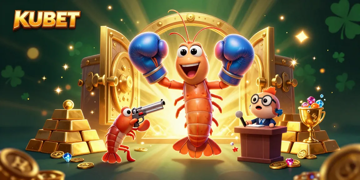 KUBET's thrilling gaming experience with vibrant characters and treasure elements, perfect for casino enthusiasts.