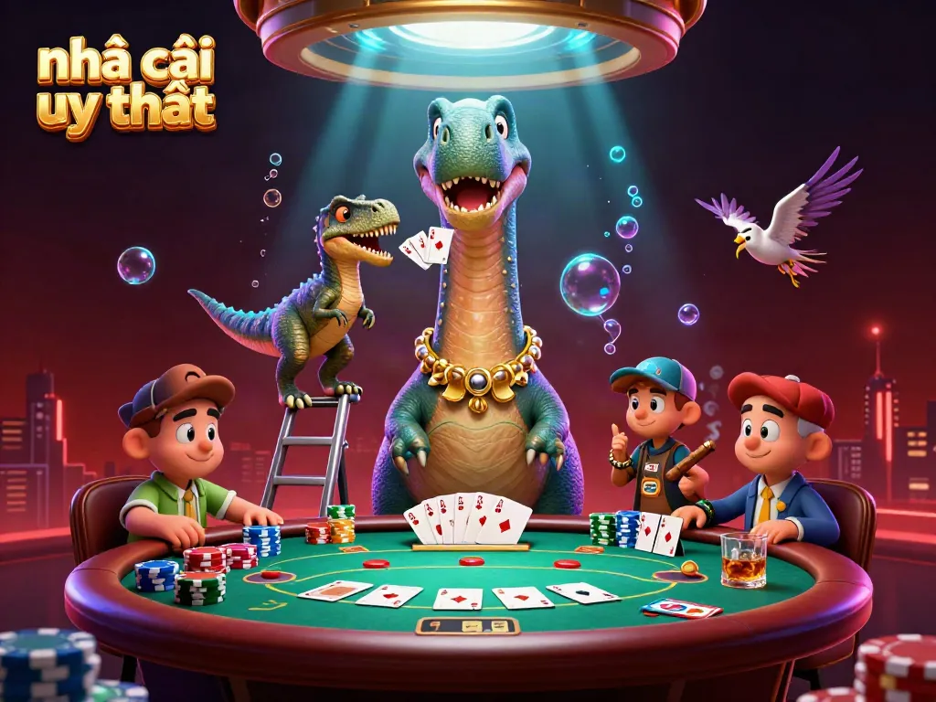 Experience thrilling action at Nhà cái uy tín with vibrant poker scenes and energetic gameplay.