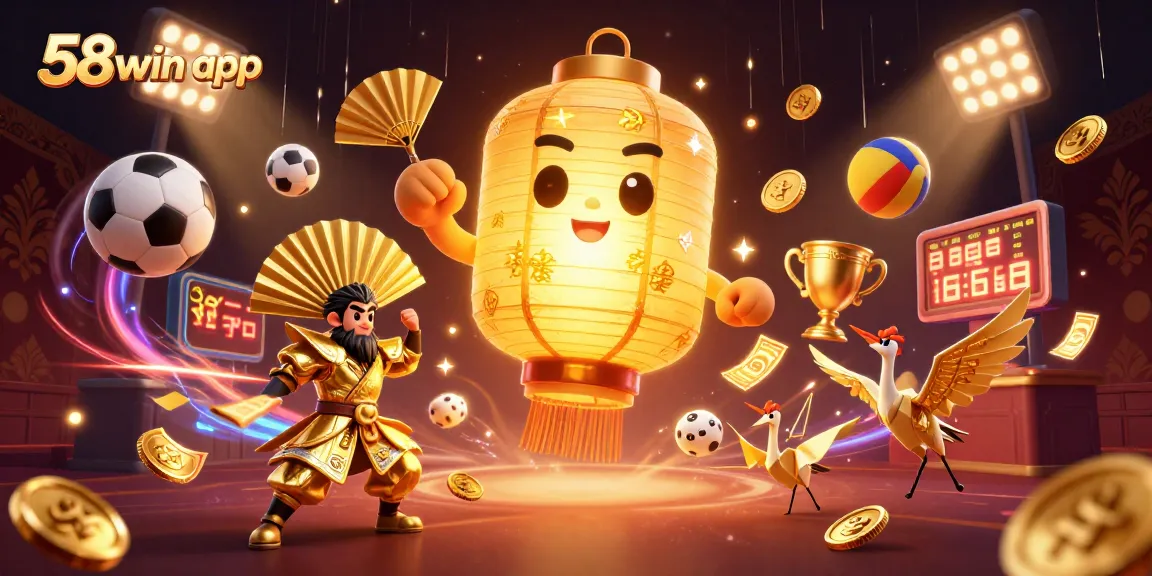 Experience dynamic gaming with the 58win app featuring enchanting 3D elements and vibrant casino atmosphere.