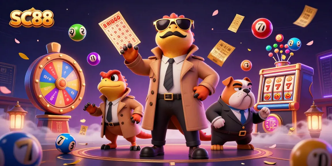 Experience the excitement of SC88 with raptors in disguise entering a VIP casino lounge.