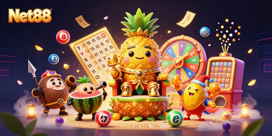 Experience Net88's vibrant 3D casino scene with characters and dynamic gameplay elements.