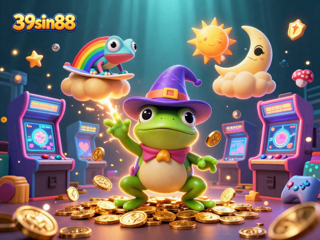 Experience thrilling gaming adventures at 39sin88 with a vibrant golden coins storm.